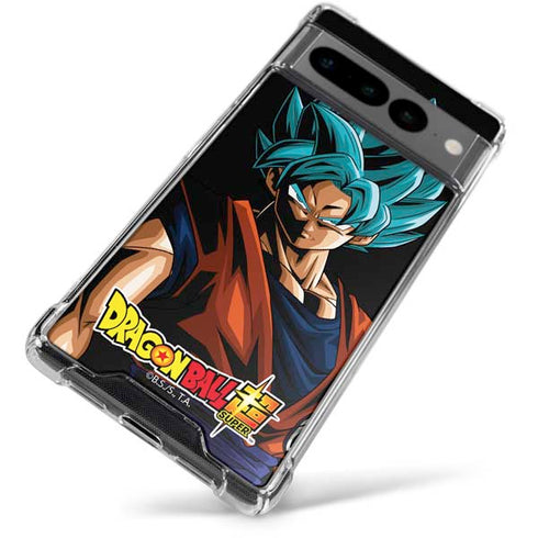 Dragon Ball Super Goku Google Pixel 7 Pro Clear Case